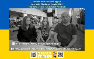 The Bondarenko family from Pokrovsk | Ukraine Humanitarian Appeal