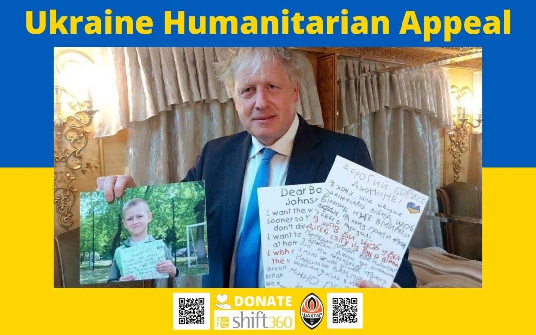 Ukrainian Child’s Hopeful Letter to Prime Minister Boris Johnson