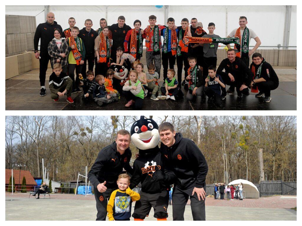 Shakhtar Organized a Tournament for Displaced Children-collage